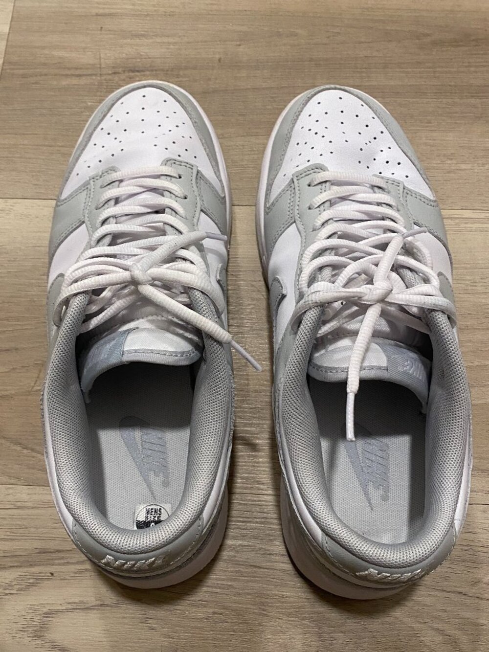 Nike Dunk Low Retro Grey Fog DD1391-103 White Gray Men’s 9 Women’s 10.5 Shoes - Picture 14 of 14
